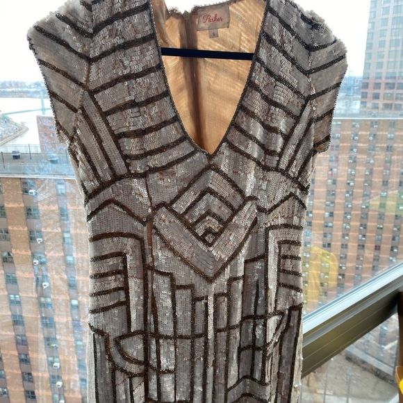 Parker Sequin Mini Dress size s - Picture 2 of 5